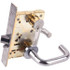 Sargent 8205 LNJ 26D Lever Locksets; Type: Entrance; Door Thickness: 1-3/4; Key Type: Conventional; Back Set: 2-3/4; For Use With: Commercial Doors; Finish/Coating: Satin Chrome; Material: Steel; Material: Steel; Door Thickness: 1-3/4; Lockset Grade: