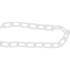 Xpress SAFETY SPCW508MMG1 Barrier Chain: White, 50' Long