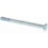 Value Collection MP30093 Hex Head Cap Screw: 7/16-14 x 5", Grade 5 Steel, Zinc-Plated