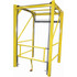 Garlock Safety Systems 301348-8560 Rail Safety Gates; Material: Steel ; Overall Width: 95.22 in ; Width (Inch): 95-1/4 ; Self Closing: No ; Color: Safety Yellow ; Mounting Location: Floor