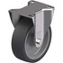 Blickle 755502 Top Plate Casters; Mount Type: Plate ; Number of Wheels: 1.000 ; Wheel Diameter (Inch): 5 ; Wheel Material: Rubber ; Wheel Width (Inch): 1-9/16 ; Wheel Color: Black