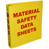 INGERSOLL-RAND POWER TOOL MAT. Hoffman ZRS642  Safety Data Sheet 3-Ring Binder, 1/2in Round Rings, Yellow/Red