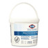 CLOROX SALES CO. Healthcare® 30358CT Bleach Germicidal Wipes, 1-Ply, 12 x 12, Unscented, White, 110/Bucket, 2 Buckets/Carton
