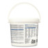 CLOROX SALES CO. Healthcare® 30358CT Bleach Germicidal Wipes, 1-Ply, 12 x 12, Unscented, White, 110/Bucket, 2 Buckets/Carton