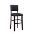 CALIFONE INTERNATIONAL, INC. Linon 0218VESP-01-KD-U  Franklin Faux Leather Bar Stool, Espresso/Dark Brown