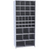 Hallowell 5535-18HG Bin Shelving; Bin Shelving Type: Clip Shelving ; Shelf Construction: Solid ; Shelf Type: Fixed ; Shelf Capacity: 800 ; Assembled: No ; Shelf Material: Steel