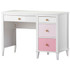 AMERIWOOD INDUSTRIES, INC. Ameriwood Home 6829334COM  Monarch Hill Poppy 42inW Kids Computer Desk, White/Pink