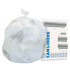 HERITAGE Z4833RNR01 High-Density Waste Can Liners, 16 gal, 6 mic, 24" x 33", Natural, 50 Bags/Roll, 20 Rolls/Carton