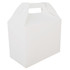 SOUTHERN CHAMPION TRAY L.P. SCT 2709  Carryout Barn Boxes, 5inH x 8 7/8inW x 6 3/4inD, White, Carton Of 150 Boxes