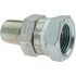 Brennan BD-10348 Industrial Pipe Straight Swivel Adapter: 3/8-18 Female Thread, 1/4-18 Male Thread, NPTF x NPTM