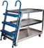 Vestil SPA2-2840 Order Picking Utility Cart: Aluminum