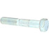 Bowmalloy 36419 Hex Head Cap Screw: 1/2-20 x 5-1/2", Grade 9 Alloy Steel, Zinc-Plated Clear Chromate