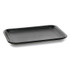PACTIV EVERGREEN CORPORATION 51P902S Supermarket Tray, #2, 8.38 x 5.88 x 0.69, Black, Foam, 500/Carton