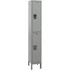 Hallowell UY1518-2A-HG Lockers; Locker Style: Horizontal ; Locker Configuration: 1-Wide ; Assembled: Yes ; Shelf Capacity: 0 ; Handle Type: Recessed ; Locker Material: Steel