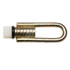 Werner A510021 Anchors, Grips & Straps; Product Type: Straight Loop Insert Receptacle ; Material: Steel ; Standards: ANSI Z359.18; OSHA 1910; OSHA 1926 ; Temporary/Permanent: Permanent