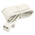 SOFTALK LLC 04130 Telephone Extension Cord, Plug/Dual Jack, 25 ft, Ivory