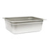 BROWNE & CO. 22124 Hoffman Tech Browne Stainless Steel Steam Table Pans, 1/2 Size, Silver, Pack Of 24 Pans