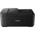 Choose this Canon all-in-one inkjet printer to make sure you can get your work done. The wireless inkjet printer provides a ton of features, including mobile printing options and borderless printing. The Canon wireless all-in-one printer features a paper tray that holds up to 100 sheets, helping you stay productive.  Prints up to 8.8 pages per minute (ppm) in black and 4.4 ppm in color. Prints at 4800 x 1200 dpi for great resolution.  Offers 4in x 6in borderless photo printing and auto duplex printing to handle special tasks.  Mobile printing options include Canon Print Service for Android, AirPrint, Mopria Print Service, PIXMA/MAXIFY Cloud Link, Wireless Printing and more.  Copies up to 8.8 copies per minute in black and 4.4 copies per minute in color. Features a variety of copy functions, including Borderless Copy, Collated Copy, Fit-to-Page and more.  Flatbed scanner uses a Contact Image Sensor (CIS) and an Auto Document Feeder (ADF) to scan legal- and letter-size documents at 600 x 1200 dpi.  300 x 300 dpi black and 200 x 200 dpi color fax resolution. Transmits a black fax in about 3 seconds and a color fax in about 1 minute.  2-line LCD screen helps you navigate menus.  Wireless-N (802.11b/g/n) networking to allow cable-free connection. Also offers a Hi-Speed USB port for wired connection.  Works with Amazon Alexa and Google Assistant for support.  100-sheet input tray to handle large jobs.  Backed by the manufacturers 1-year limited warranty.  Eco-conscious choice - has one or more meaningful eco-attributes or eco-labels.  Energy efficient - designed to use less energy than alternative products, potentially helping you save money and reduce your carbon footprint.