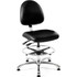 Bevco Precision Manufacturing Co Bevco® Integra Antibacterial Vinyl Upholstered Chair Medium Back 21"" - 31 ""H Black p/n 9551M-S-V-BLK