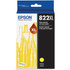 EPSON AMERICA INC. T822XL420-S Epson 822XL DuraBrite Yellow High-Yield Ink Cartridge, T822XL420-S