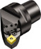 Sandvik Coromant 5853282 Modular Turning & Profiling Head: Size C6, 65 mm Head Length, Left Hand
