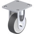 Blickle 913592 Top Plate Casters; Mount Type: Plate ; Number of Wheels: 1.000 ; Wheel Diameter (Inch): 4 ; Wheel Material: Rubber ; Wheel Width (Inch): 1-1/4 ; Wheel Color: Gray