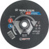 WALTER Surface Technologies 08C900 Depressed Grinding Wheel:  Type 27,  9" Dia,  1/4" Thick,  7/8" Hole,  Aluminum Oxide
