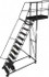 Ballymore CL-12-28 Steel Rolling Ladder: 12 Step
