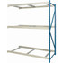 Hallowell HBR484887-3A-PB Storage Racks; Material: Steel ; Color: Light Gray; Marine Blue ; Finish: Powder Coated ; Number Of Shelves: 3 ; Shelf Capacity: 3800 ; Gauge: 14