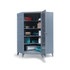 Strong Hold 446-COC-244 Storage Cabinets; Cabinet Type: Corner ; Cabinet Material: Steel ; Width (Inch): 48in ; Depth (Inch): 24in ; Cabinet Door Style: Solid ; Height (Inch): 78in