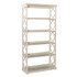 L. POWELL ACQUISITION CORP. Powell ODP2219  Callahan 72inH 5-Shelf Bookcase, White