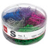 OFFICE DEPOT 2013011402  Brand Paper Clips, Tub Of 1000, No. 1, Assorted Colors