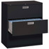 HNI CORPORATION 693LP HON Brigade 600 42inW x 18inD Lateral 3-Drawer File Cabinet, Black