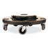 RUBBERMAID COMMERCIAL PROD. 2640-43 BLA Brute Quiet Dolly, 250 lb Capacity, 18.25" Diameter x 6.63"h, Black