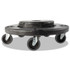 RUBBERMAID COMMERCIAL PROD. 2640-43 BLA Brute Quiet Dolly, 250 lb Capacity, 18.25" Diameter x 6.63"h, Black