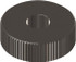 MSC EPSX225BN Beveled Face Knurl Wheel: 1/2" Dia, 90 ° Tooth Angle, 25 TPI, Straight, Cobalt