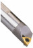 Widia 2828161 Indexable Boring Bar: GSBIW25043R, 0.285" Min Bore Dia, Right Hand Cut, 93 ° Lead Angle, Steel