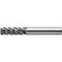 US Union Tool 2495204 Corner Radius End Mill: 12.00 mm Dia, 24.00 mm LOC, UT Coated, Corner Radius End, Centercutting Series CXRS5