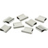 NATIONAL INDUSTRIES FOR THE BLIND 3926512 SKILCRAFT Clam Paper Clip Refills, Box Of 50, Silver (AbilityOne 7510-01 392-6512)