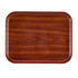 CAMBRO MFG. CO. 1418308 Cambro Camtray Rectangular Serving Trays, 14in x 18in, Burma Teak, Pack Of 12 Trays