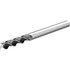 Widia 6853288 Corner Radius End Mill: 1/2" Dia, 2-1/4" LOC, 0.12" Radius, 3 Flutes, Solid Carbide