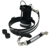 Perfect Fit 9105-FM-B-R-BD Reflective Firefighter Radio Holder w/ Beltslide, D-Rings & Black Snaps Bundle