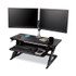 3M/COMMERCIAL TAPE DIV. SD60B Precision Standing Desk, 35.4" x 22.2" x 6.2" to 20", Black