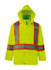 Viking 6400JG-XL Rain Jacket: Size X-Large, High-Visibility Lime, Polyester