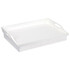 CREATIVE MANUFACTURING LLC 76101 Rossie Home Lap Tray With Pillow, 4.1inH  x 17.5inW x 13.5inD, Soft White