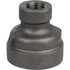 USA Industrials ZUSA-PF-20393 Black Pipe Fittings; Fitting Type: Reducing Coupling ; Fitting Size: 1-1/4" x 1" ; End Connections: NPT ; Material: Iron ; Classification: 300 ; Fitting Shape: Straight