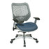 OFFICE STAR PRODUCTS Office Star 86-M74C625R  Unique Self-Adjusting SpaceFlex Mid-Back Managers Chair, Blue