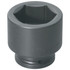 Williams JHW8-6148 Impact Sockets; Socket Size (Decimal Inch): 4.625 ; Number Of Points: 6 ; Drive Style: Square ; Overall Length (mm): 153.9mm ; Material: Steel ; Finish: Black Oxide