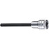 Stahlwille 02151005 Hand Hex & Torx Bit Sockets; Socket Type: Metric Long Hex Bit Socket ; Hex Size (mm): 5.000 ; Bit Length: 68mm ; Insulated: No ; Tether Style: Not Tether Capable ; Material: Chrome Alloy Steel