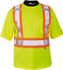 Viking 6000G-M Work Shirt: High-Visibility, Medium, Cotton & Polyester, High-Visibility Lime, 1 Pocket